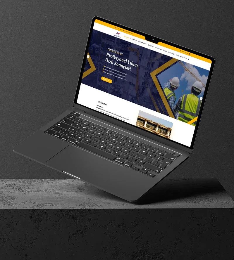 Aksu Yıkım Web Site Tasarımı Aksu Yıkım Web Site Tasarımı
