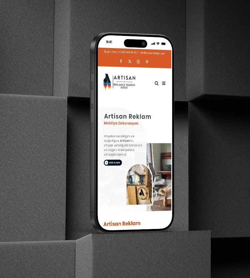 Artisan Reklam Web Site Tasarımı Artisan Reklam Web Site Tasarımı