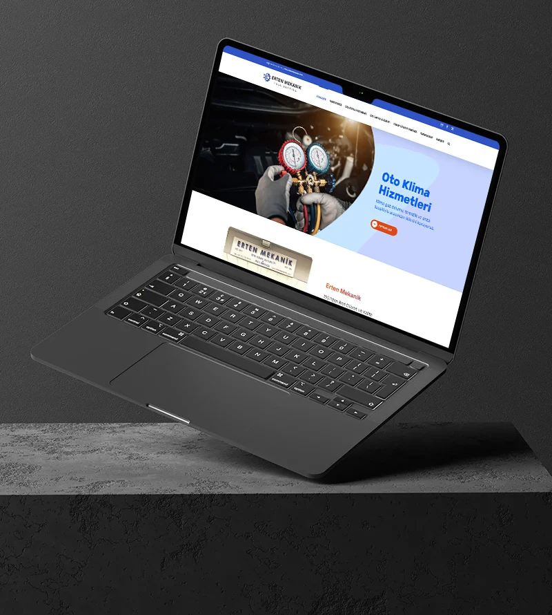 Erten Mekanik Web Site Tasarımı Erten Mekanik Web Site Tasarımı
