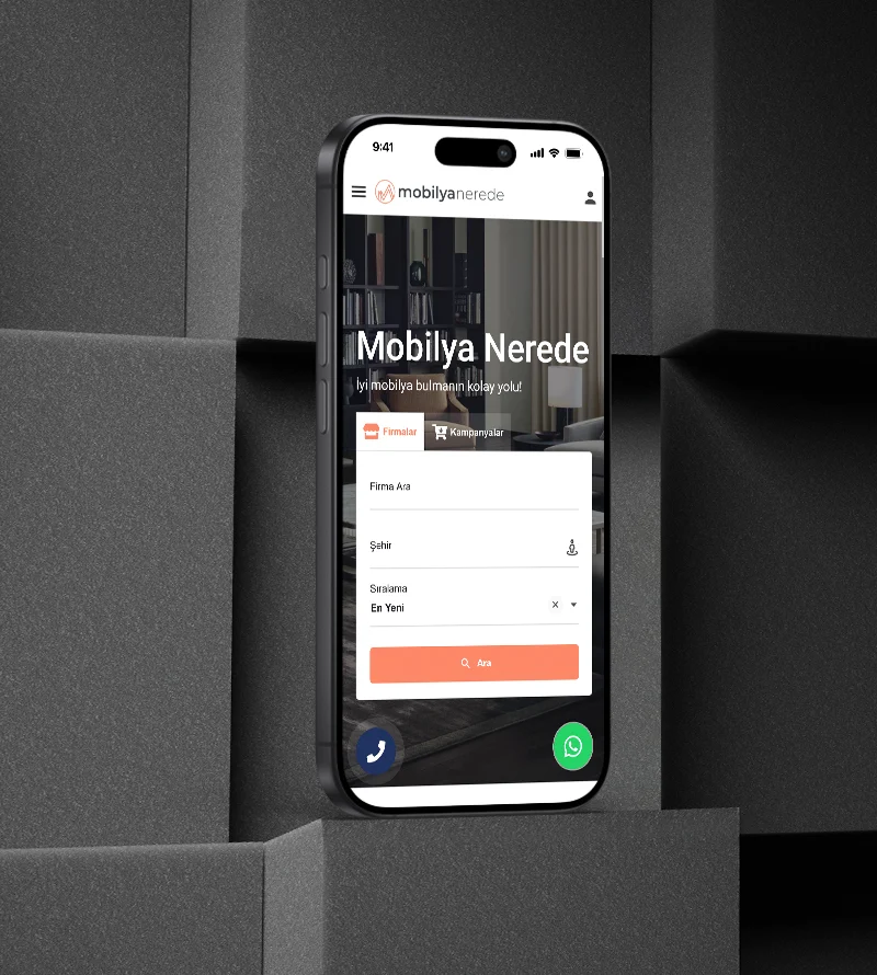 Mobilya Nerede Web Site Tasarımı Mobilya Nerede Web Site Tasarımı