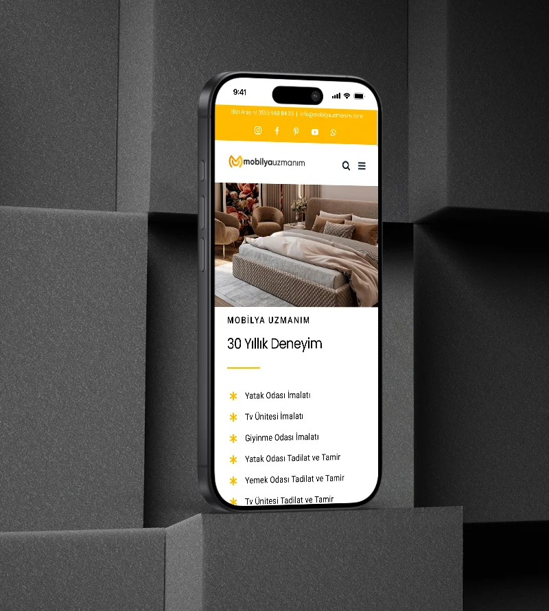 Mobilya Uzmanım Web Site Tasarımı Mobilya Uzmanım Web Site Tasarımı