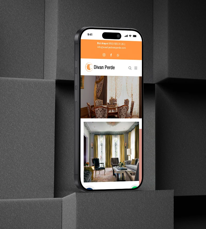 Suadiye Divan Perde Web Site Tasarımı Suadiye Divan Perde Web Site Tasarımı